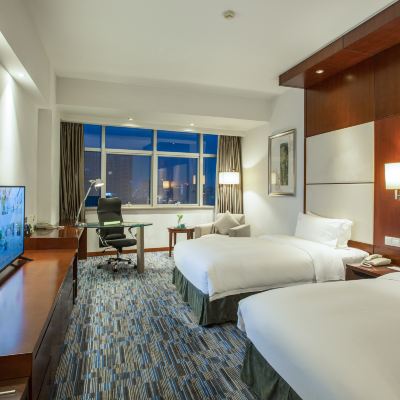 高級雙床房 杭州蕭山眾安假日飯店優惠