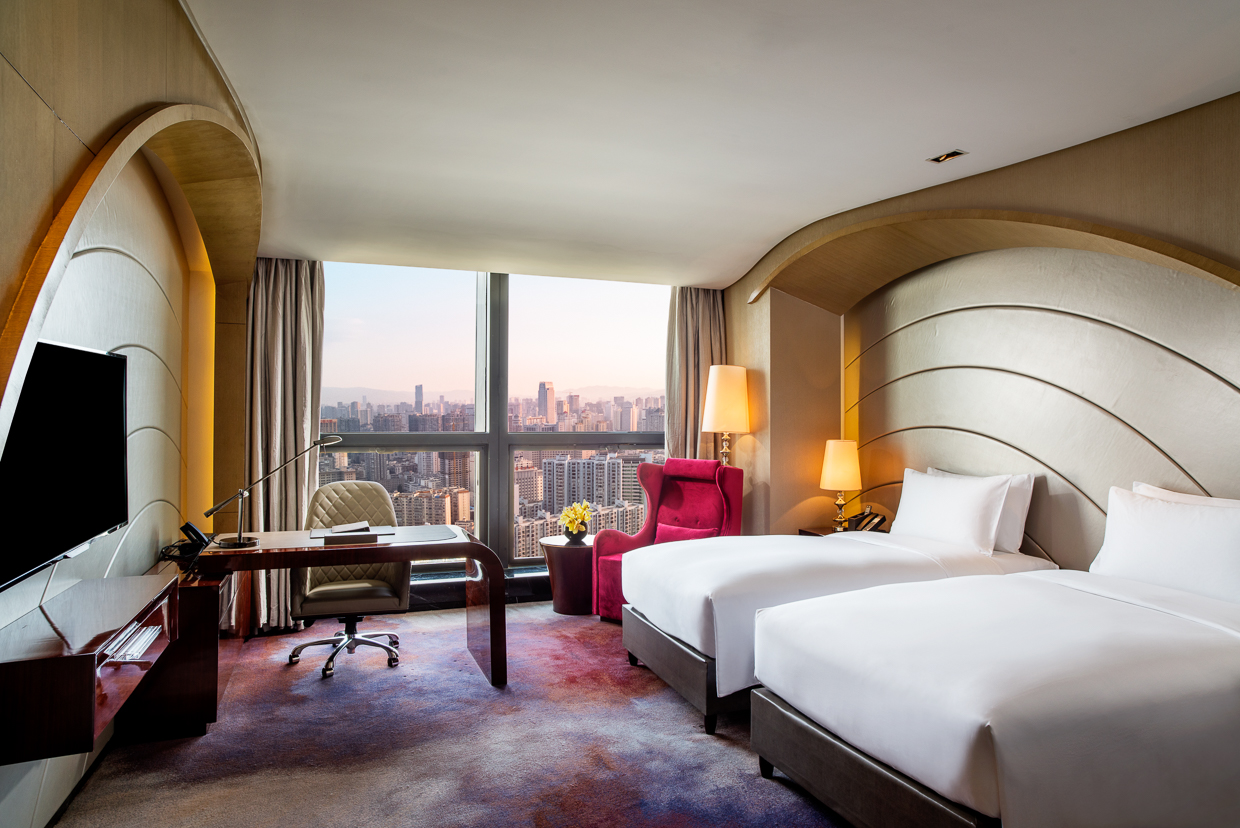 行政城市景觀雙床房