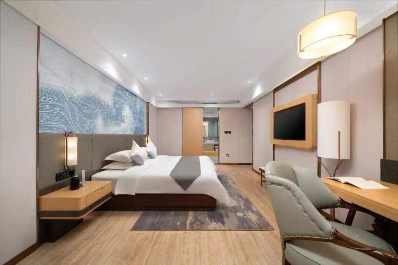 Oriental Double Bed Room (Smart Guest Control + Comfort Bedding + Executive Office Area)