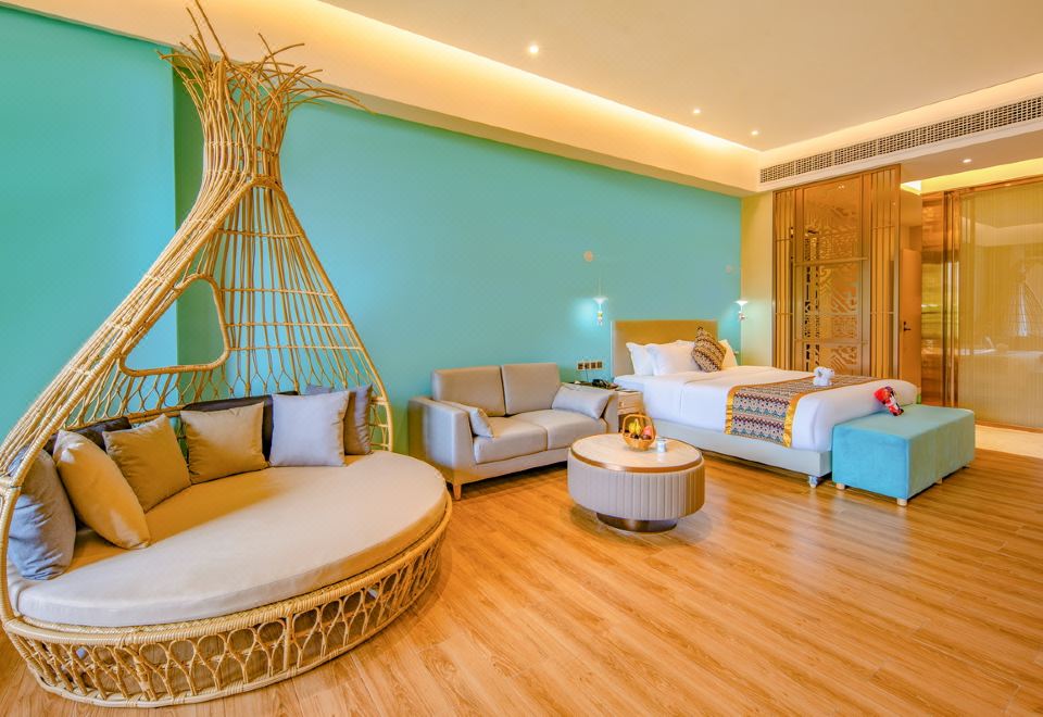 酒店B棟卡通大床房I獨立泡池