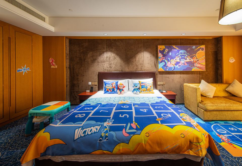 宇宙护衞队亲子大床房