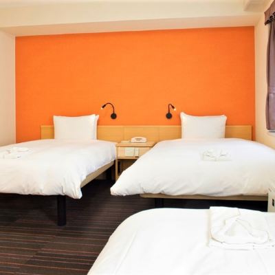 スタンダードツイン（セミダブルベッド×2台、ソファベッド×1台） the b 水道橋 クーポン