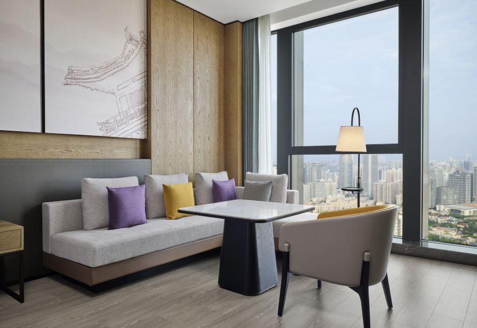 至尊大床房|大落地窗静享开阔视野|焕活身心松弛愉悦