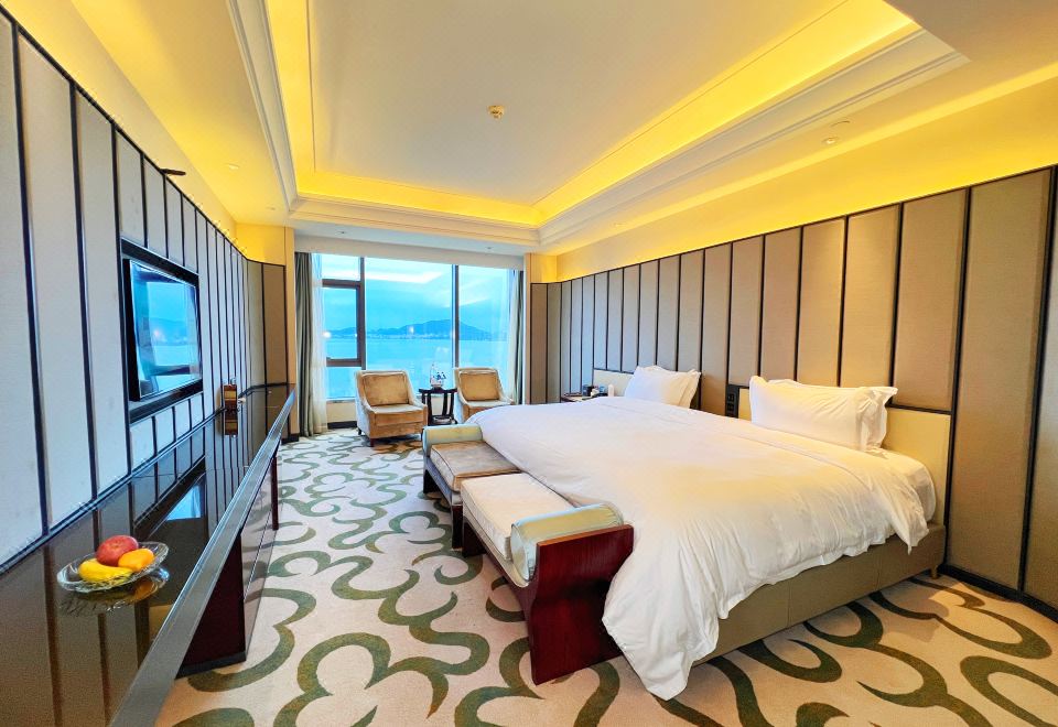 豪華海景雙拼大床房