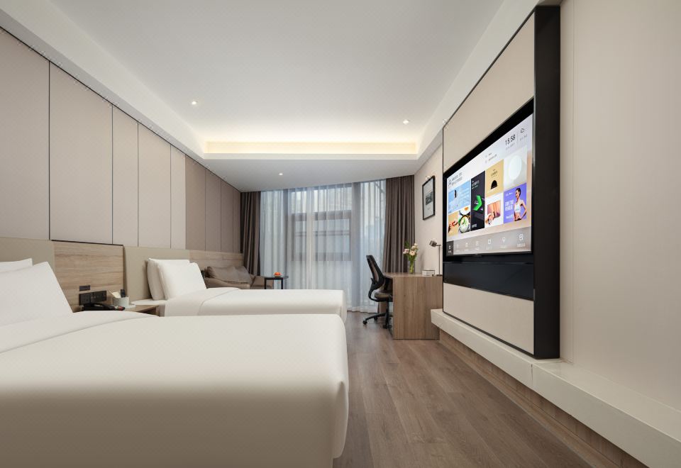 几木双床房[深睡枕+小冰箱+浴袍]