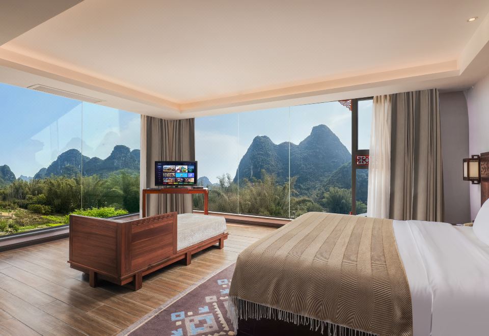 云岫270度观景大套房+观景大浴缸+山景环绕