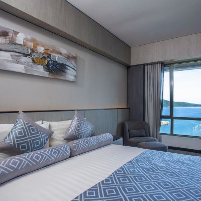 太平洋絲綢豪華海景特大床房 + 絲綢@美人魚島度假村豪華房 太平洋絲綢飯店優惠