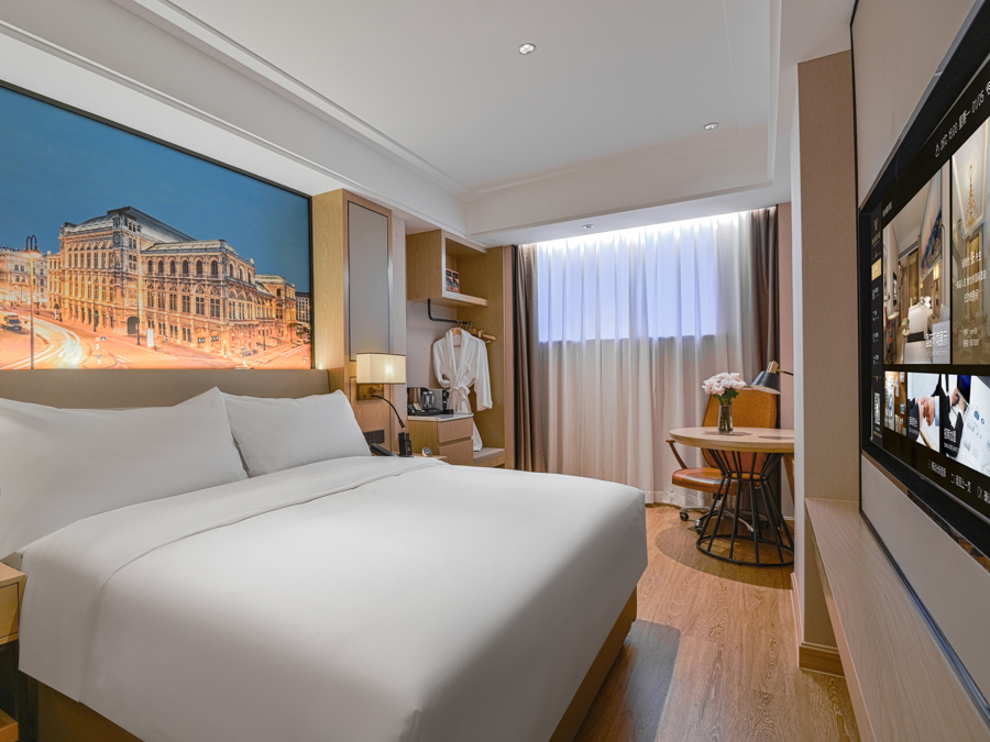 商务大床房【愉梦床垫+商务办公+宽敞舒适+Coffee机】