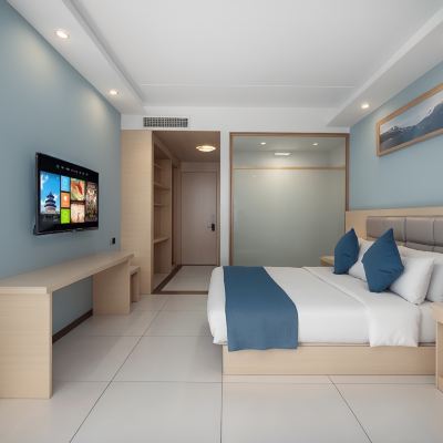 舒適大床房（舒睡好眠+零壓床墊+乾濕分離） 納魯滙瑞飯店（西雙版納告莊星光夜市店）優惠