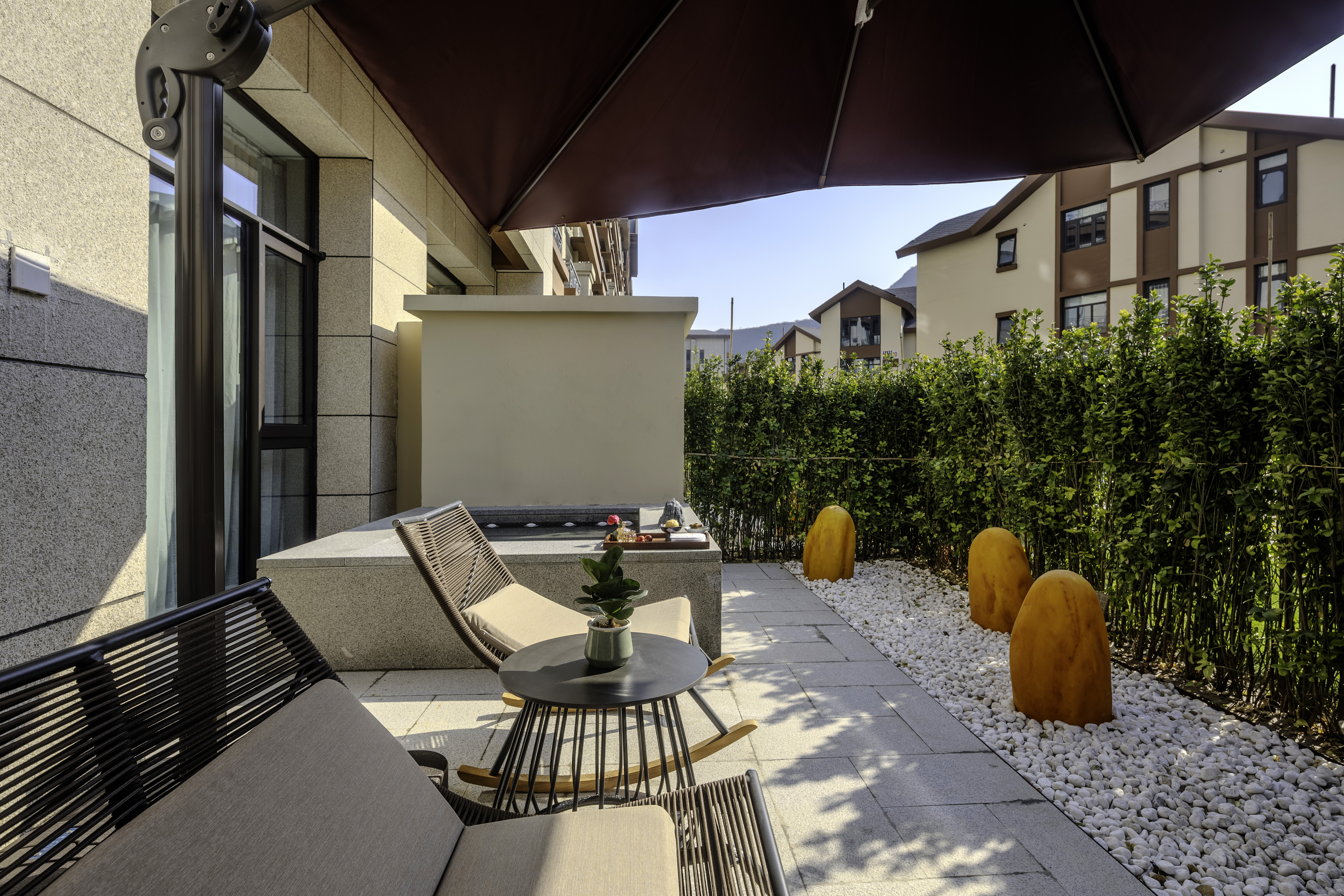 澜境庭院汤泉双床房-带私汤泡池