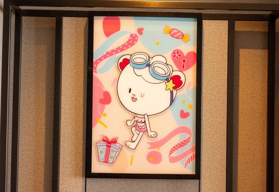 萬妞豪仔主題親子雙床房