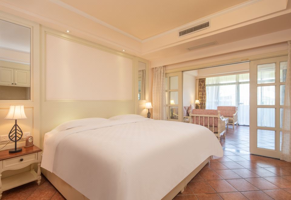 佩夏豪华温泉大床套房【地中海风情+欧式浪漫+私人泡池】