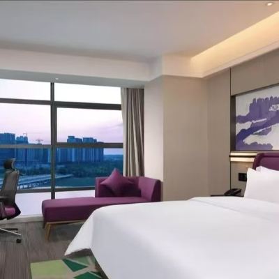 湖景大床房 揚州文昌路希爾頓歡朋酒店優惠