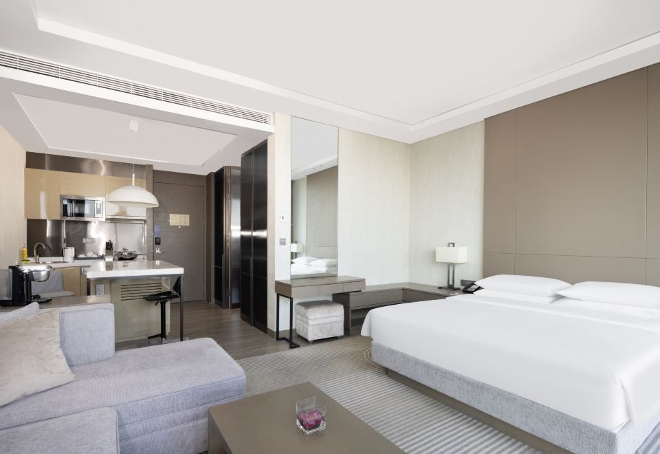 凯悦嘉寓大床房（带厨房）