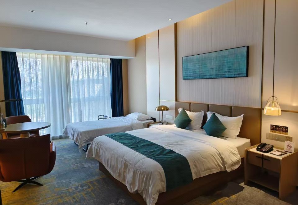 豪華親子房 | 高空靜謐+智能衞浴+180°全景