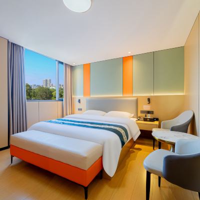 智能-優悅大床房（陽光大窗+智能語音） 賓悅飯店（汕頭小公園中山公園店）優惠