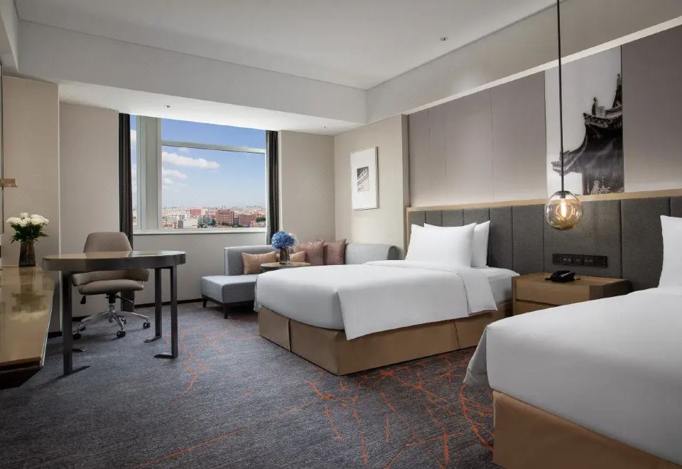 VR主题豪华双床房（VR全景游戏+时空漫步+星际影院）