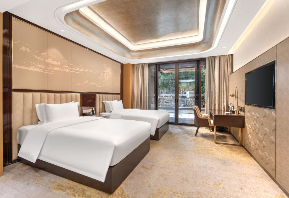 別墅庭院雙床房