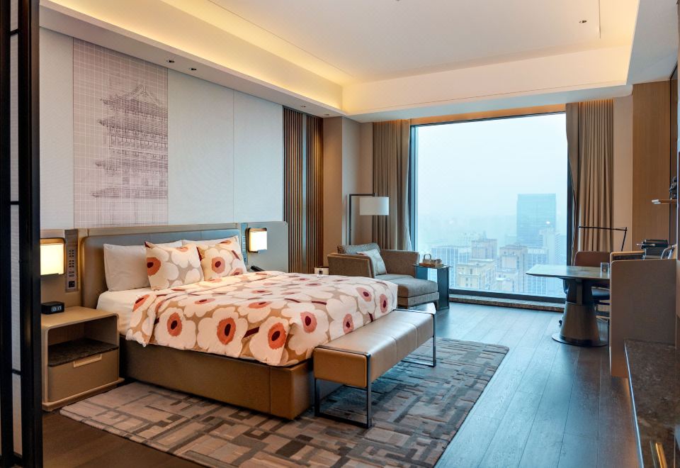 尊贵Marimekko限定联名主题大床房 | 180°尽览繁华夜景