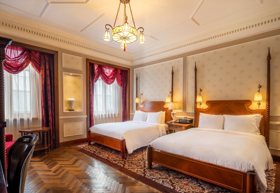 维多利亚豪华双床房（博物馆翼楼）