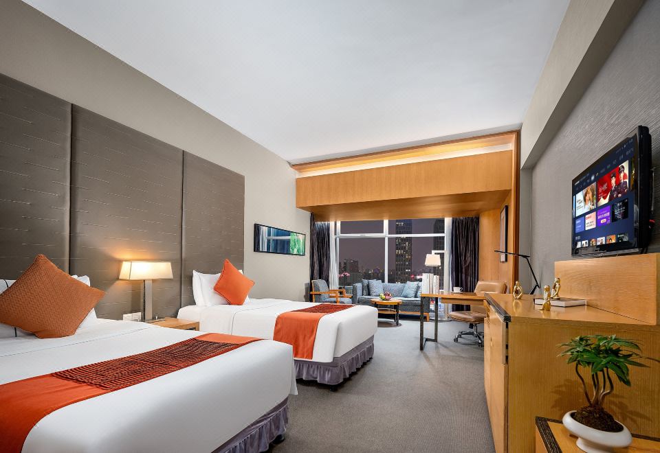 Jianguo Hotel GuangzhouDeluxe Room (2 Beds)
