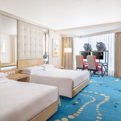 電競雙機雙床房 上海豫園萬麗飯店優惠