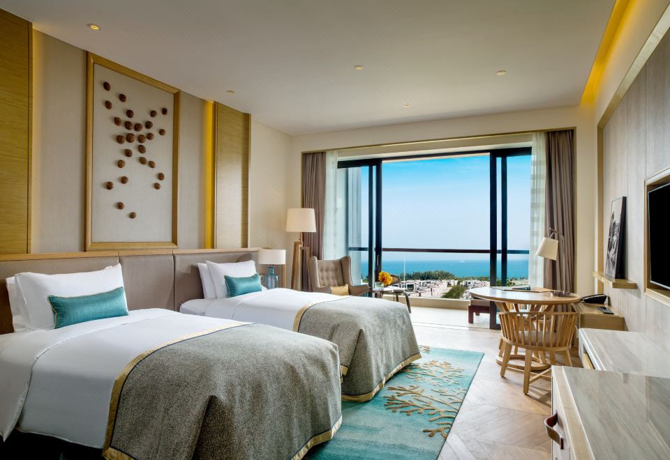 奢华海景双床房