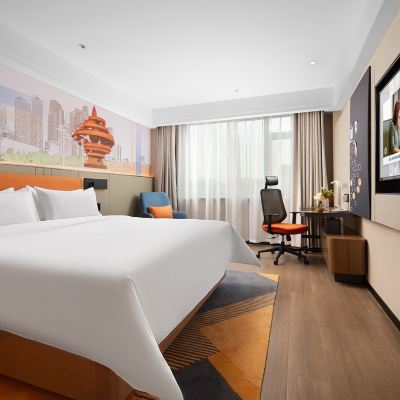 豪華大床房 青島膠州公園希爾頓歡朋飯店優惠