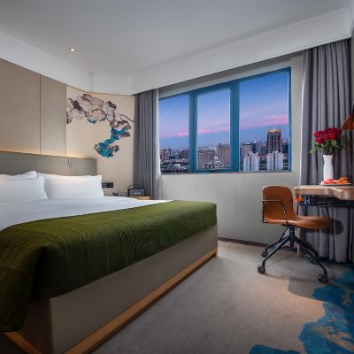 輕享外景大床房【城市美景|都市氛圍|採光明亮】 深圳海上世界RANZ蘭茲飯店優惠