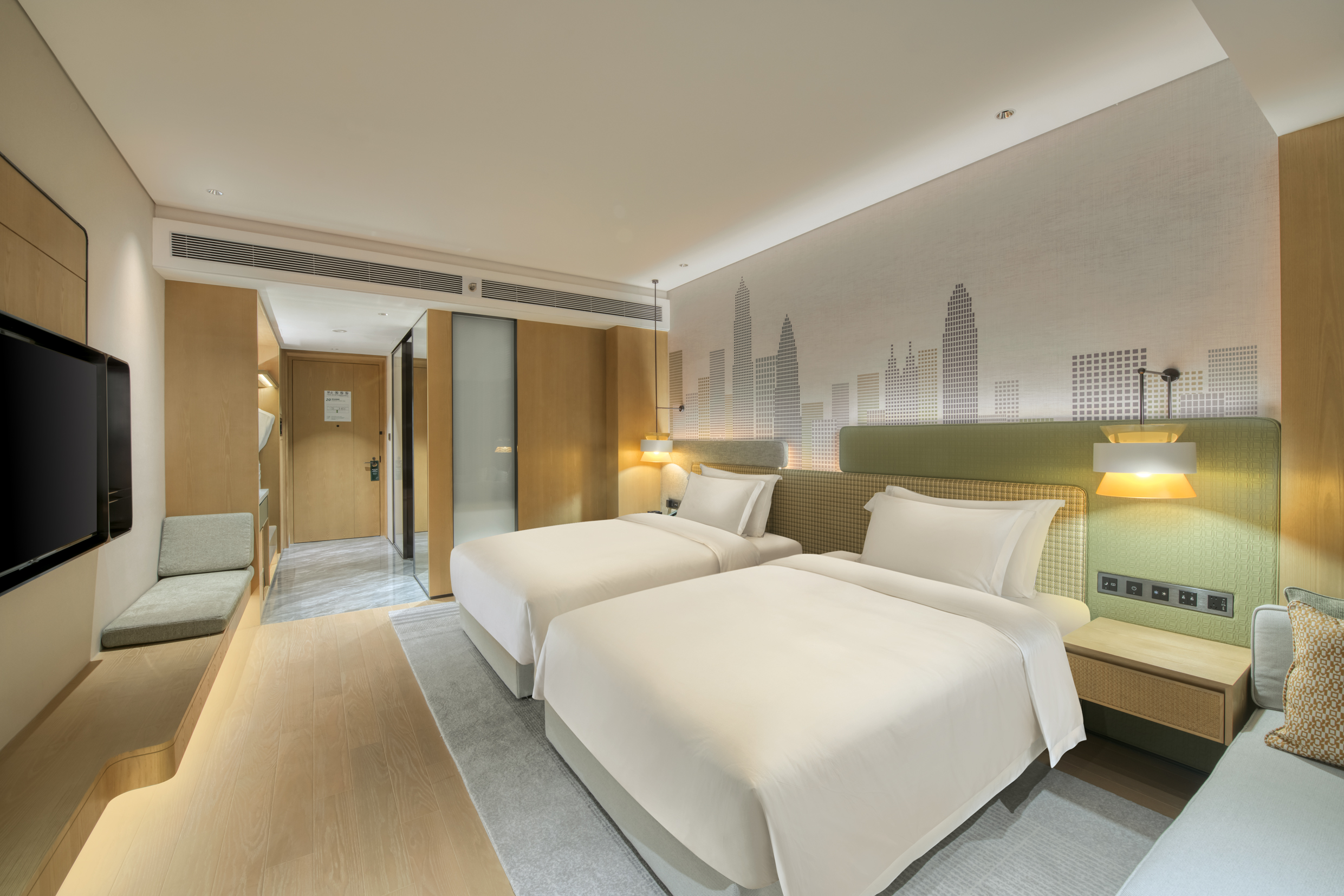 2 Double Premium City View