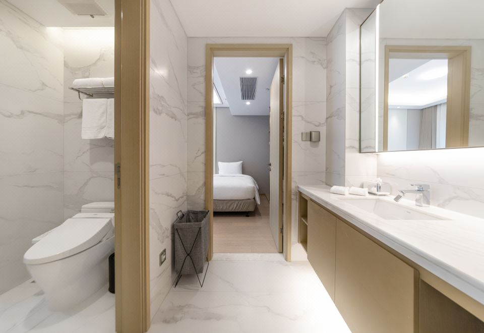 攬秀·一居雙床房丨智能馬桶丨金可兒床墊