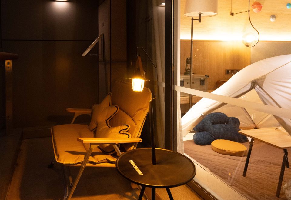 星空露营主题房