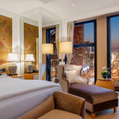 董事套房（悅享城景，妙夢深睡床墊） 北京萬達文華飯店優惠