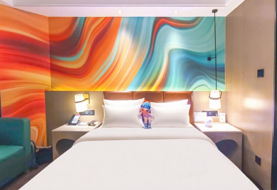 安可臻享大床房（金可兒床墊+VR6D影音+休閑沙發）