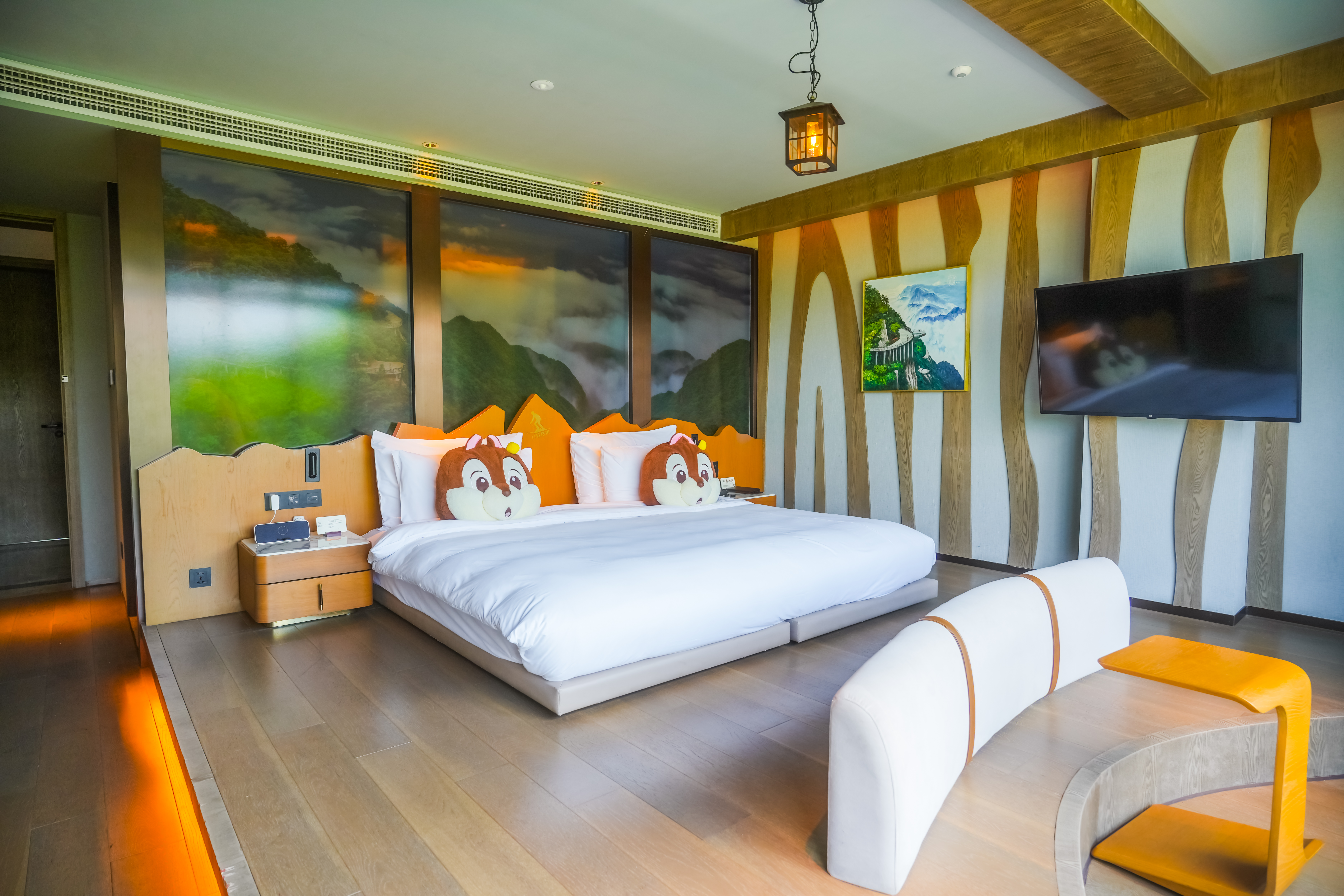 草木年华·丛林野趣大床房【萌宠同乐+亲子度假】