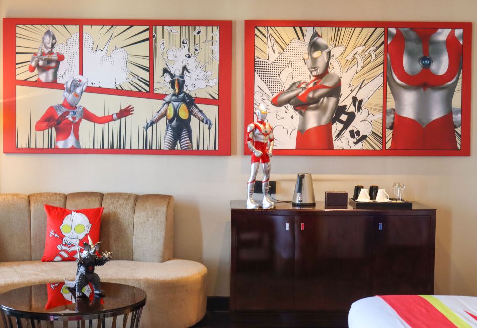 經典奧特曼主題大床房