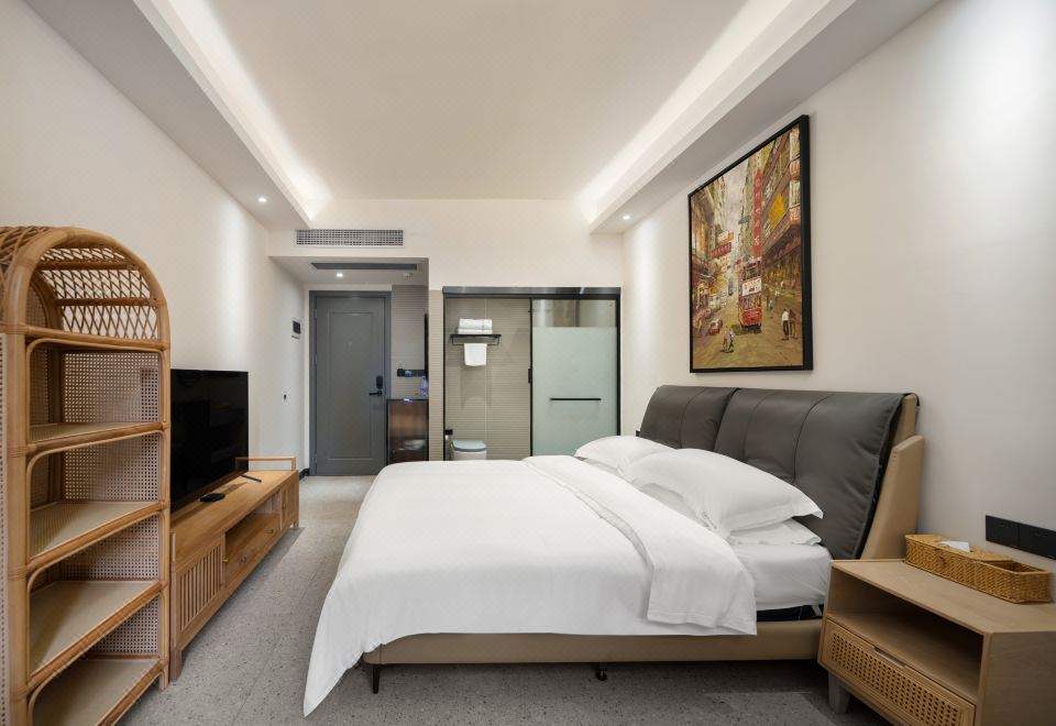 几木亲子房（公区洗衣机+榻榻米+暖气加持）