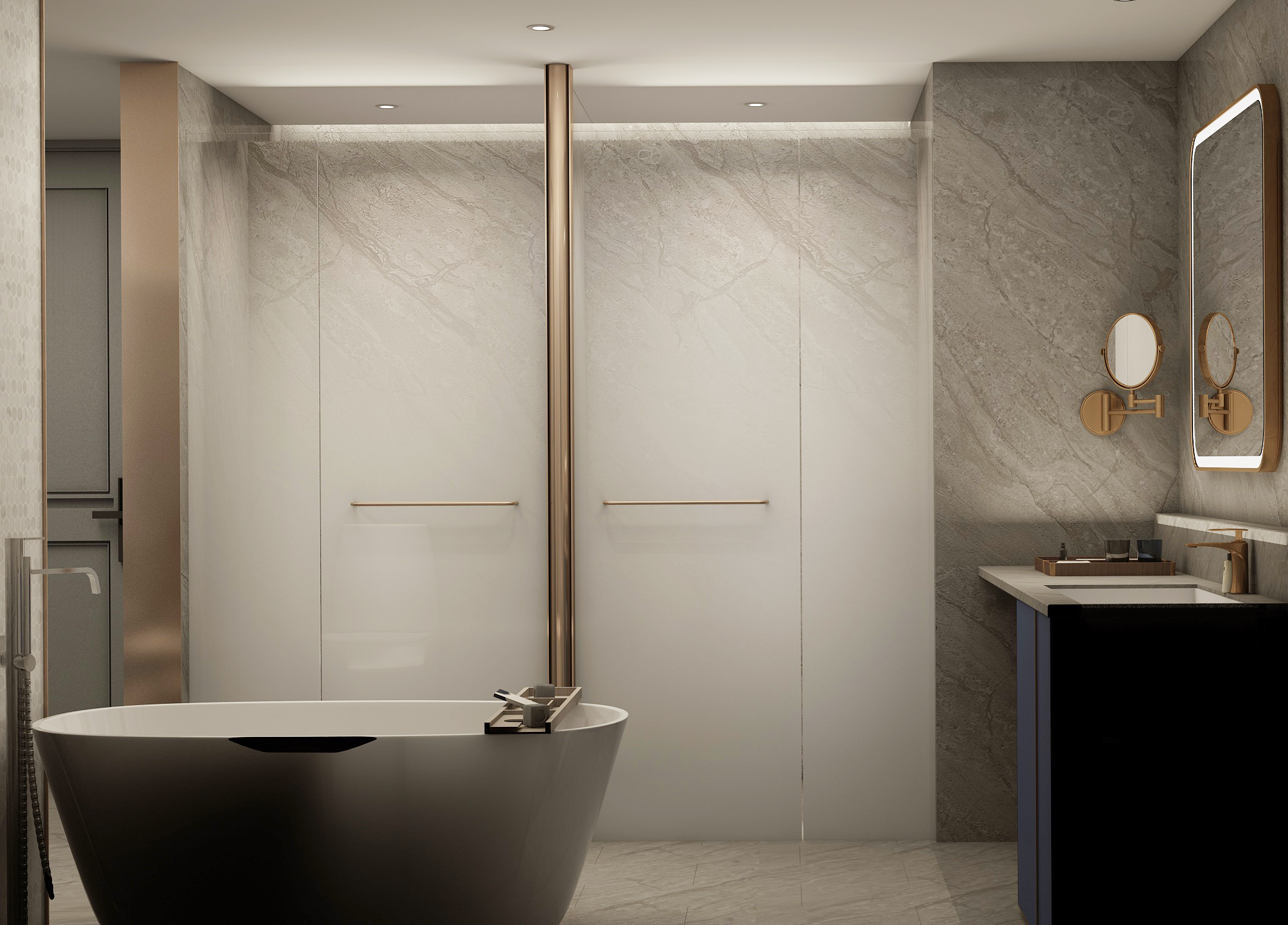 兰锦豪华家庭房（悠享舒适城景+亲肤浴袍+泡泡浴缸）