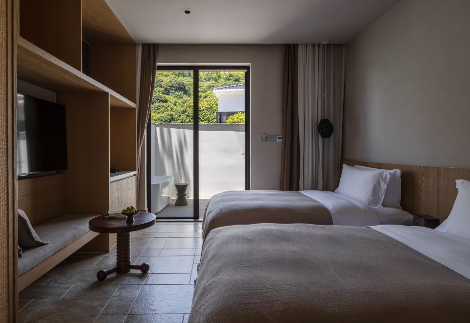 柏露·山景露臺雙床房