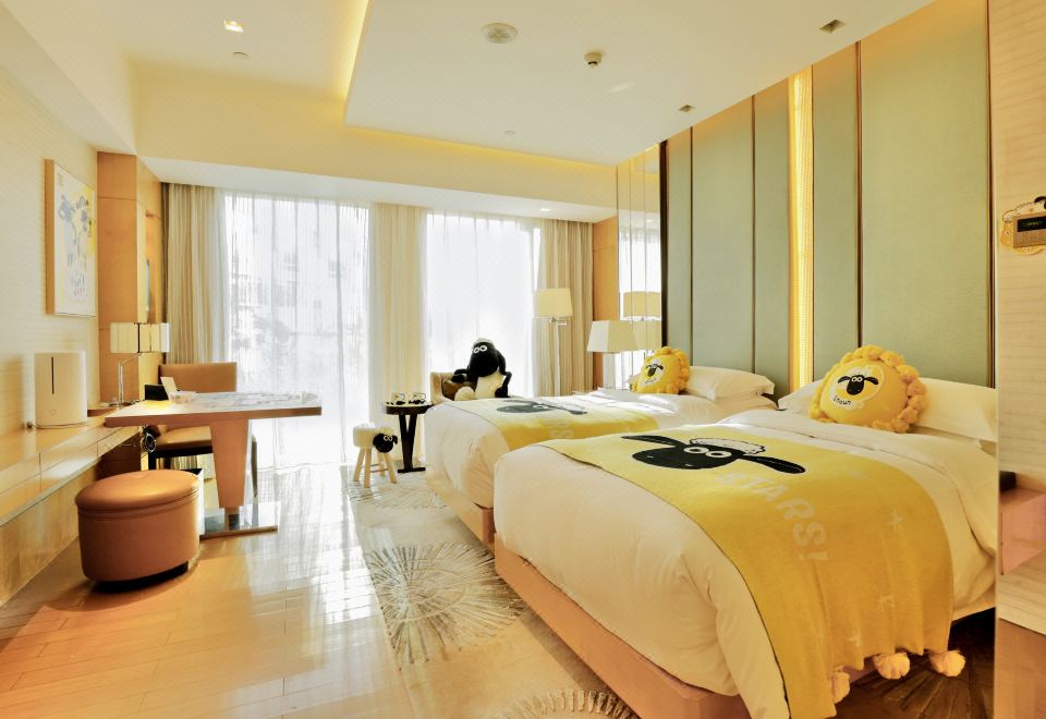 Pan Pacific BeijingShaun The Sheep Theme Twin Room