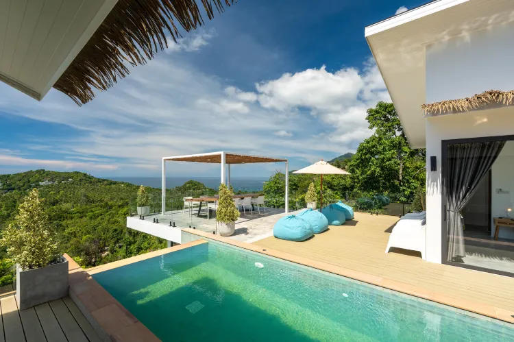 4 Bedroom Pool Villa With Premium Sea View