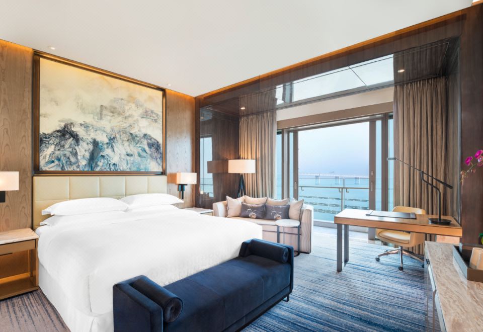 澳門海景雙臥家庭聯通套房