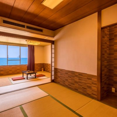 【禁煙】スタンダード和室14畳2間 内風呂なし 湯快リゾート 皆生温泉 かいけ彩朝楽 クーポン