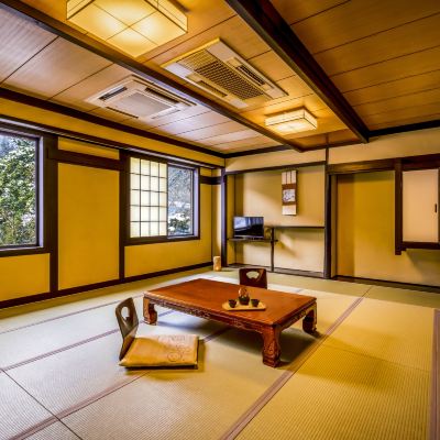 【禁煙】スタンダード和室18～21畳 内風呂なし(眺望なし) 湯快リゾート 湯原温泉 輝乃湯 クーポン