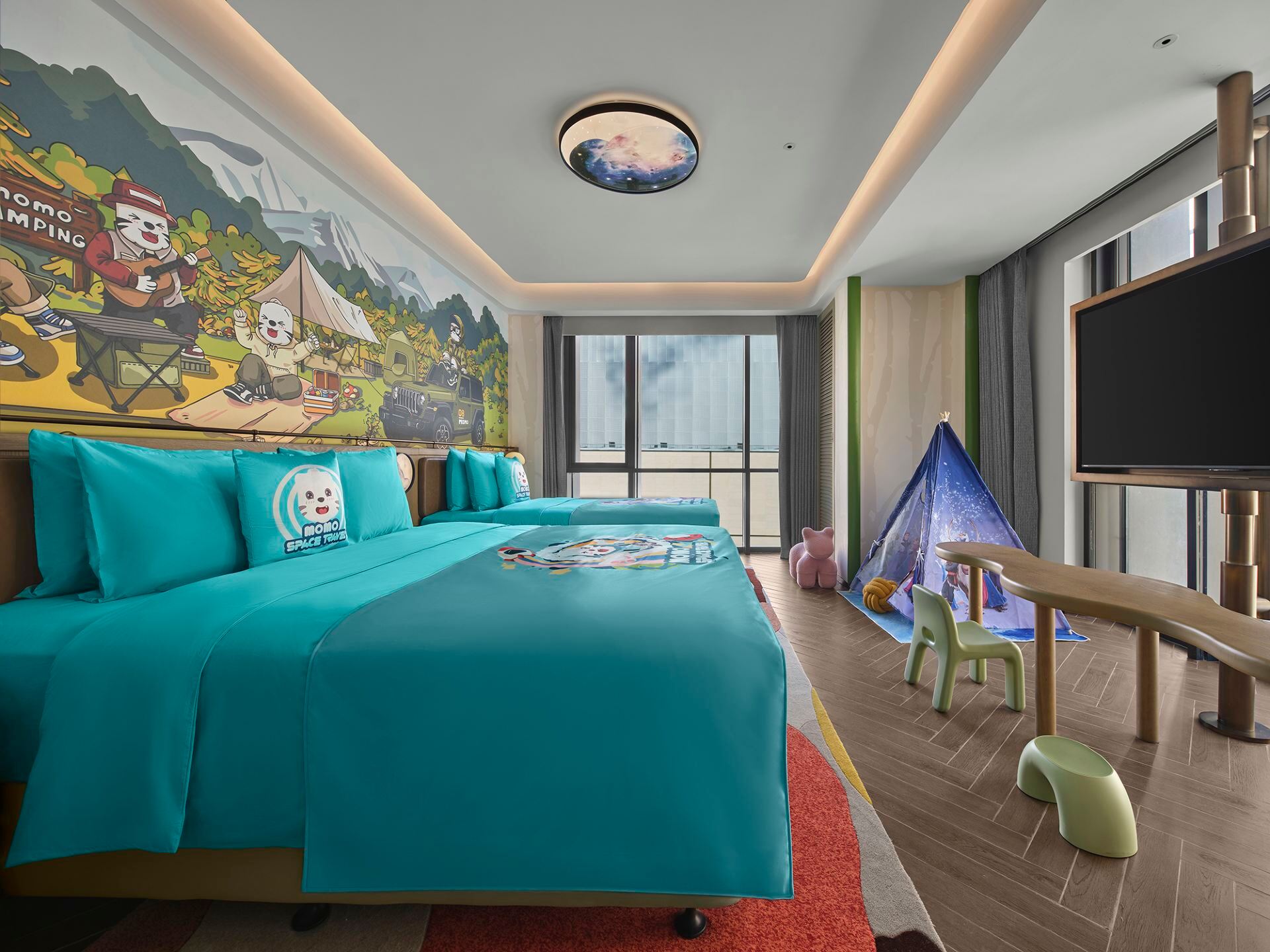 Family-friendly 2-bed Room