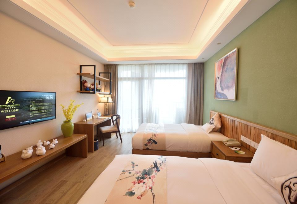 尊享园景家庭房