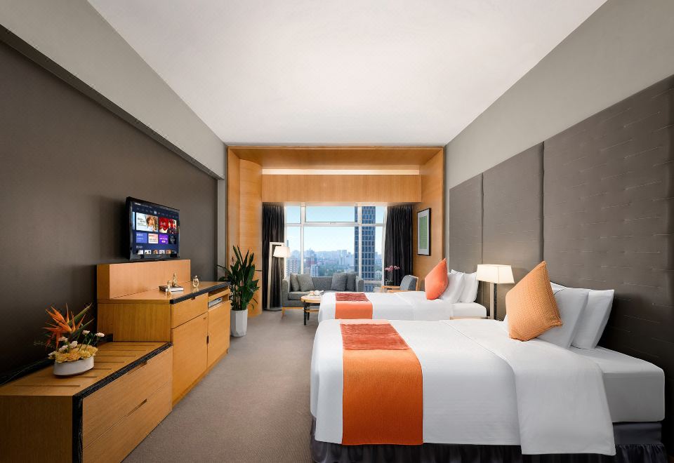 Jianguo Hotel GuangzhouDeluxe Room (2 Beds)