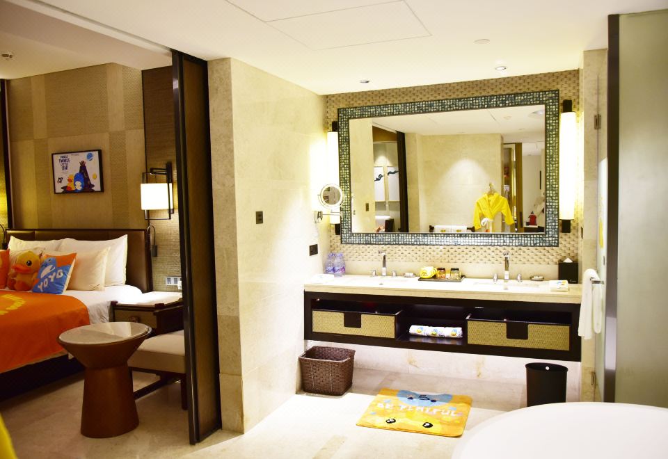 小黄鸭亲子主题套房