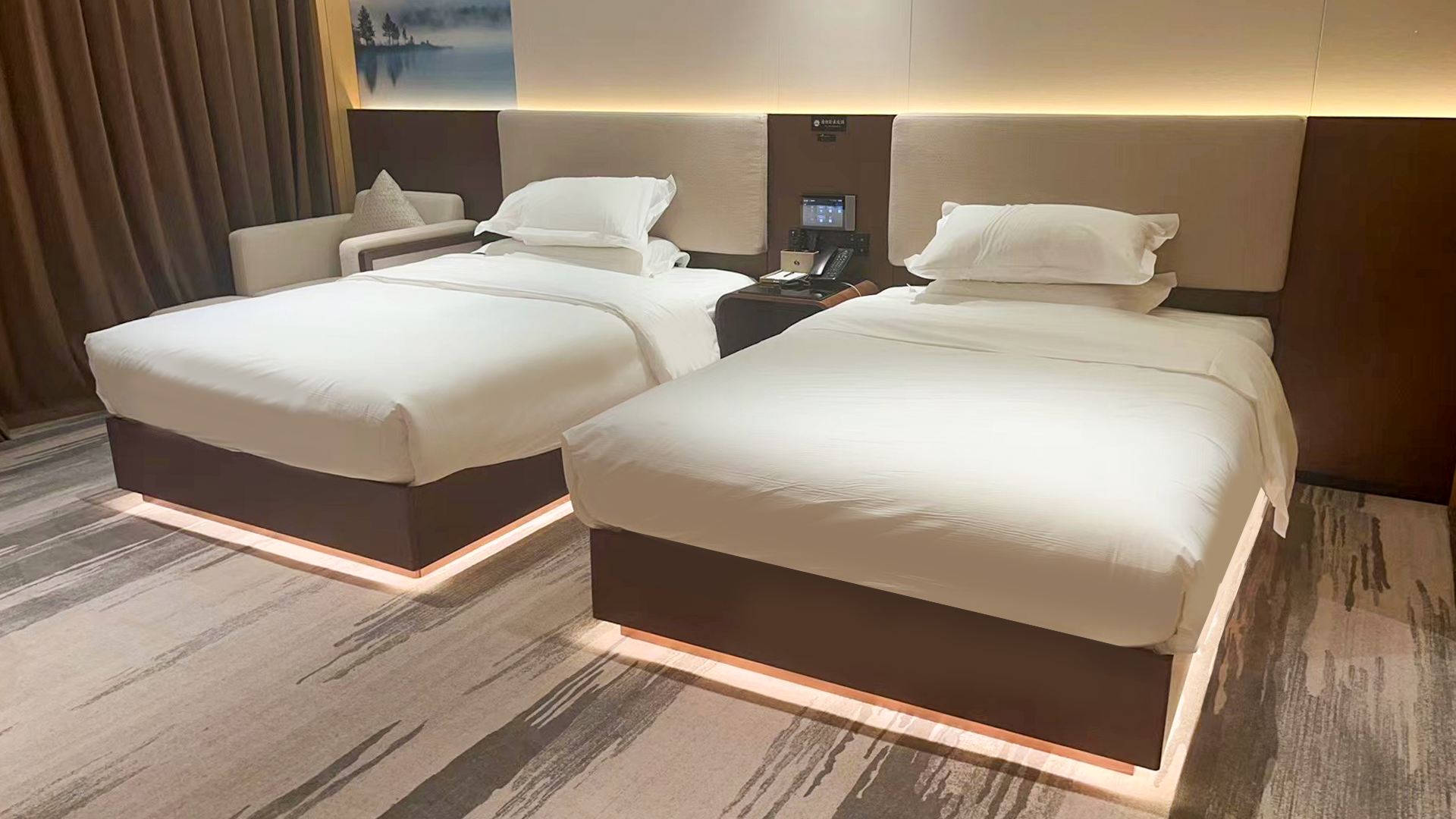 冬日暖阳观景双床房（TOTO衞浴+小度语控+乳胶睡枕）