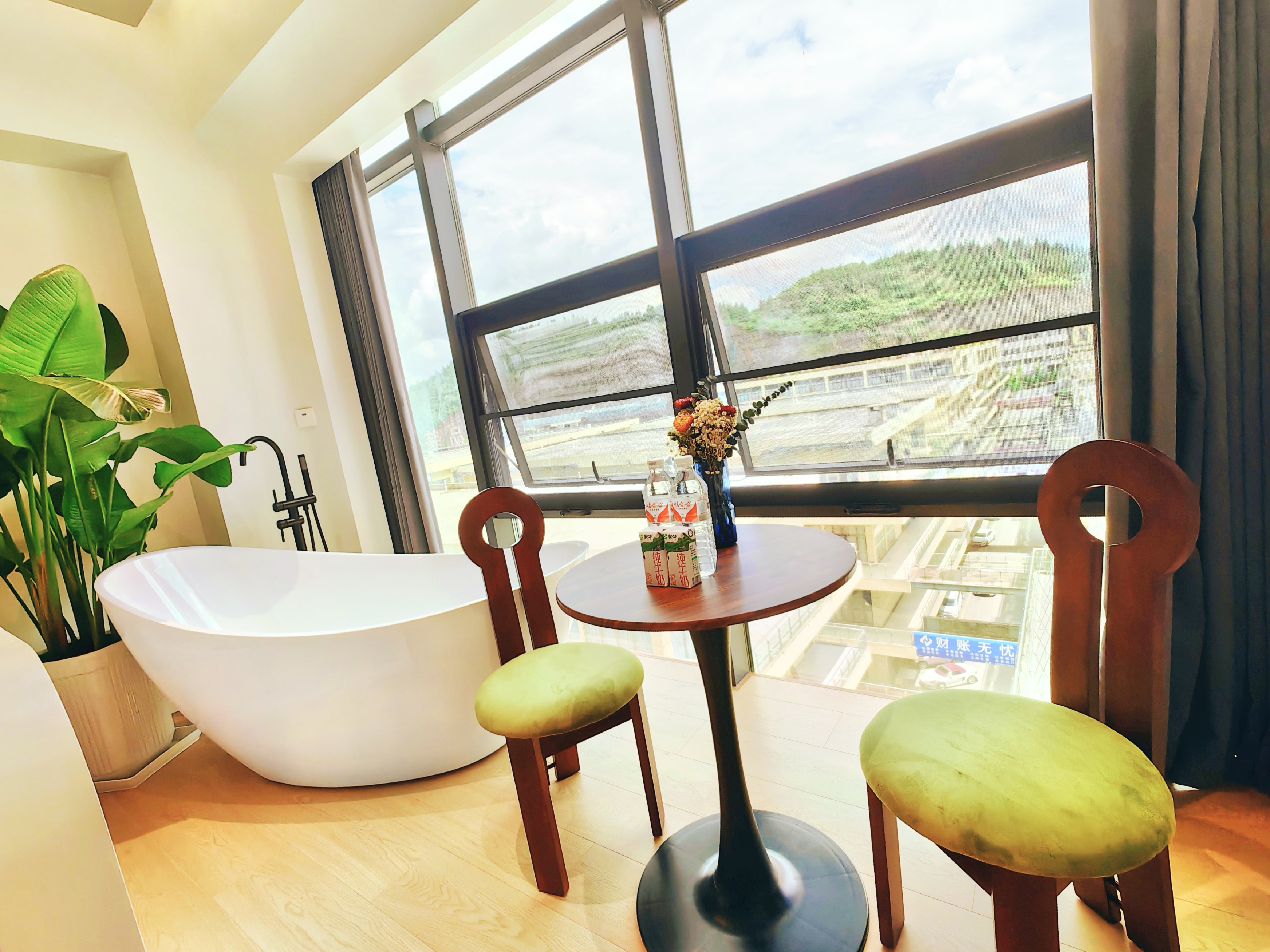 晨暉（浴缸·冰箱·洗衣機·沙發·巨幕投影·智能客控）